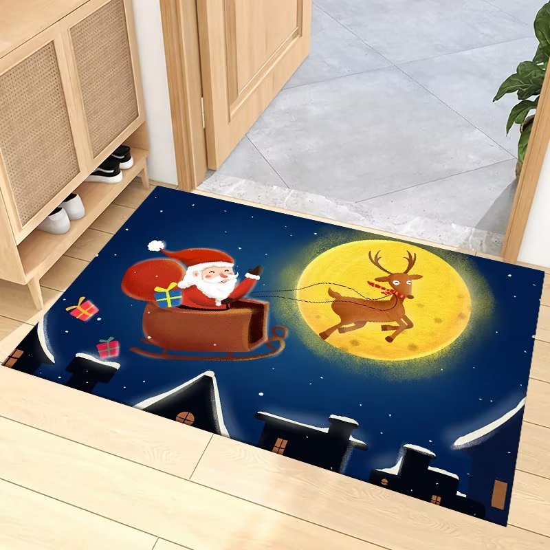 Festive Christmas Entrance Mat