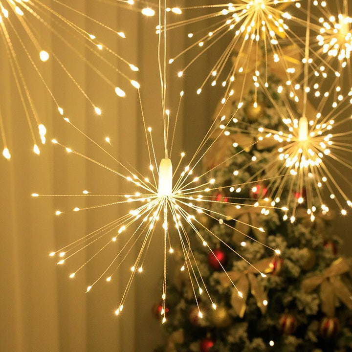 Hanging Starburst LED Sparkle Pendant Lights
