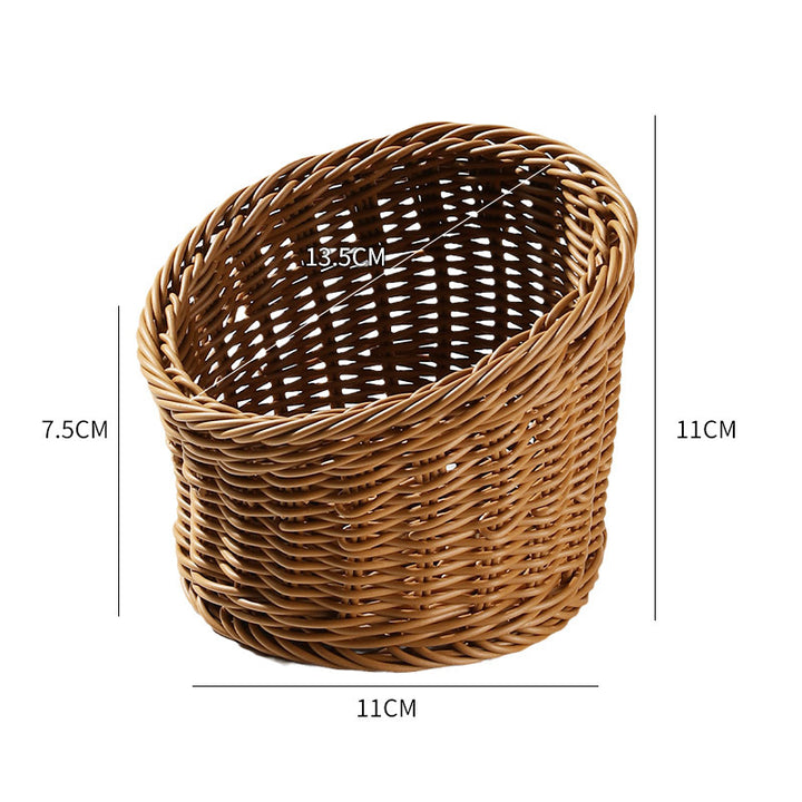Decorative Braided Fruit Bowl