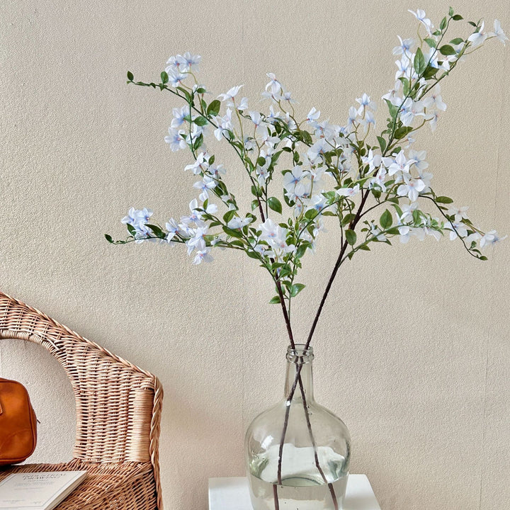 Realistic Faux Flower Branch Arrangement