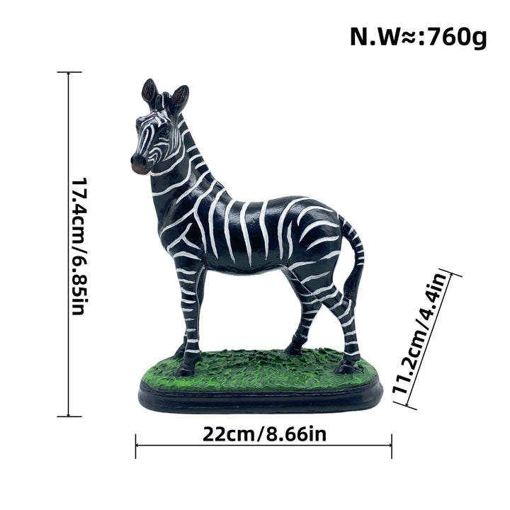 Decorative Zebra Figure