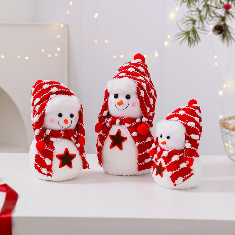 Decorative Snowman Figure