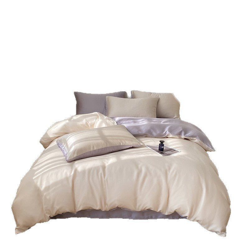 Luxurious Silk Duvet Cover Set