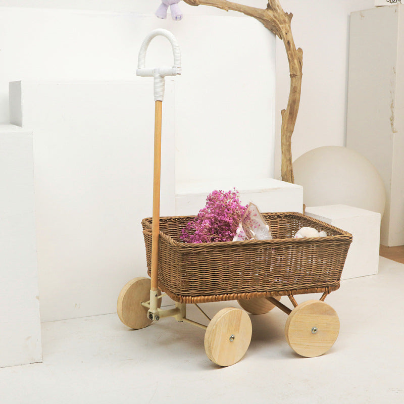 Handcrafted toy cart
