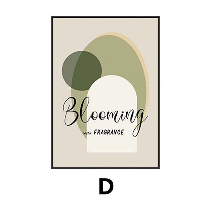 Floral Abstract Canvas Wall Art