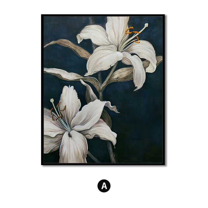 Elegant Floral Canvas Artwork