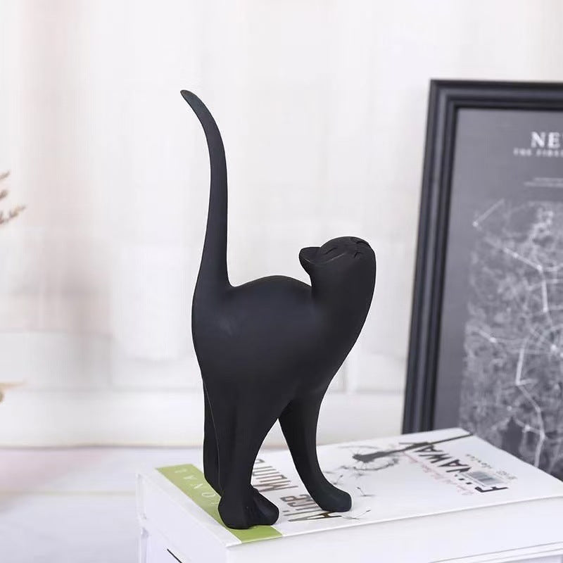 Contemporary Cat Figurine