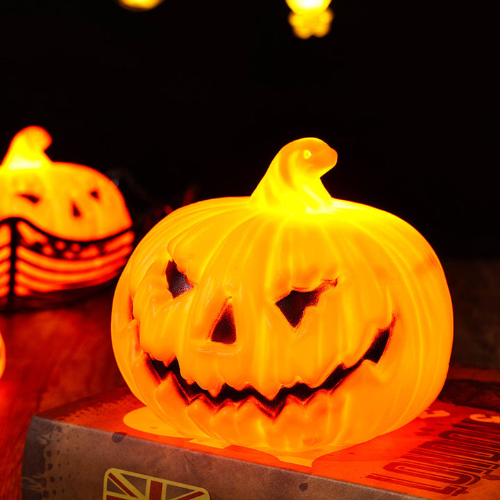 Decorative Halloween light with pumpkin motif