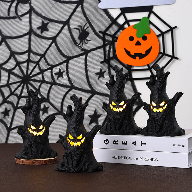 Table decoration figure with Halloween motif