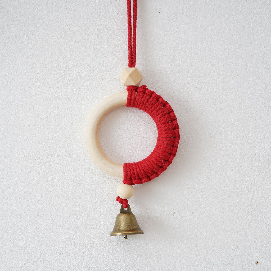 Decorative Macrame Wall Art with Bell