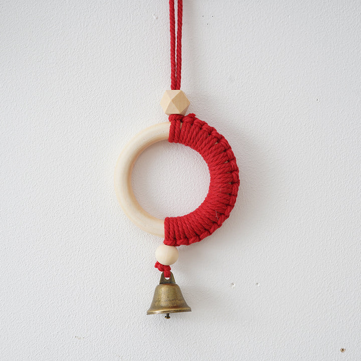 Decorative Macrame Wall Art with Bell