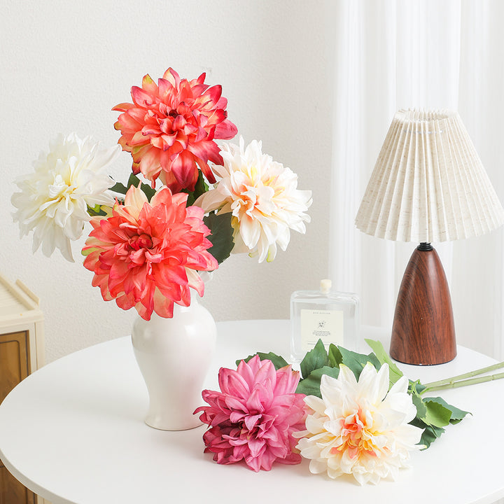 Artificial flower bouquet with lifelike details