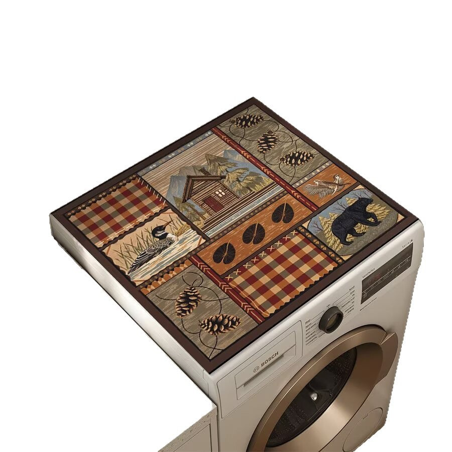 Wildlife-Themed Laundry Room Mat