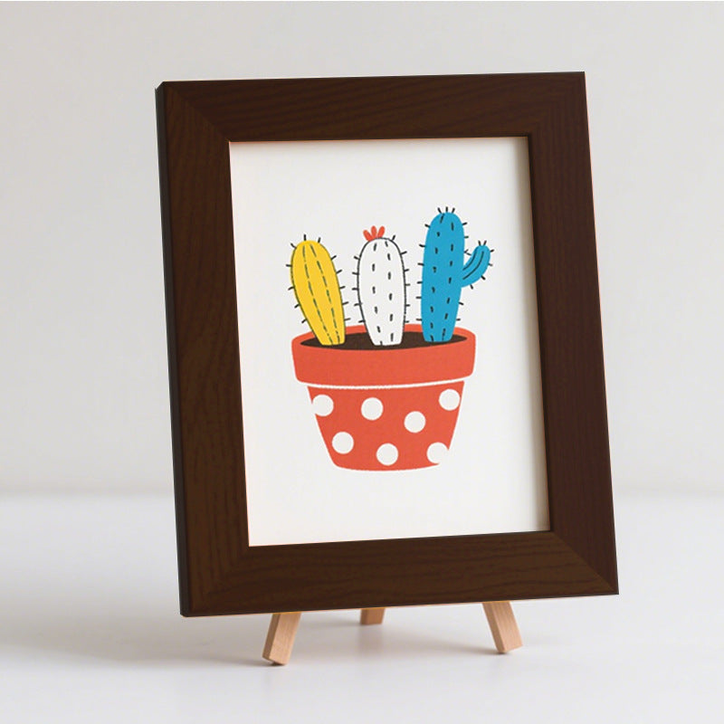 Decorative Cactus Art Print Frame