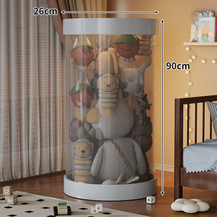Vertical Clear Acrylic Toy & Plush Display Tower