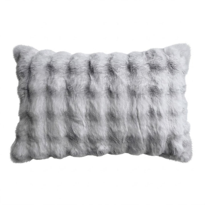 Plush Textured Decorative Cushion
