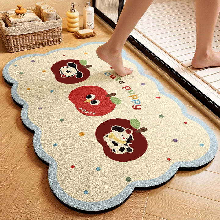 Cute Animal-Themed Memory Foam Bath Mat Avarnia