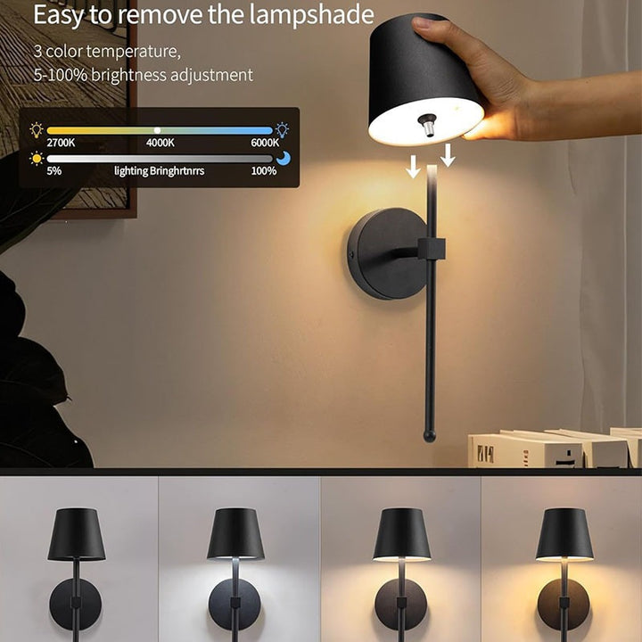 Stylish minimalist wall lamp