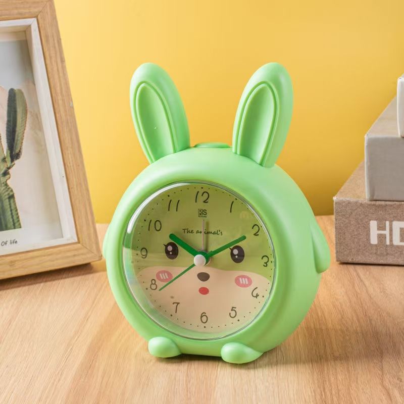 Funnier children's alarm clock in creative rabbit design