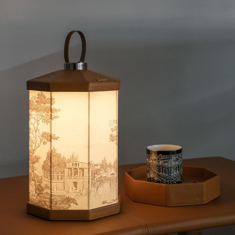 Portable decorative lantern