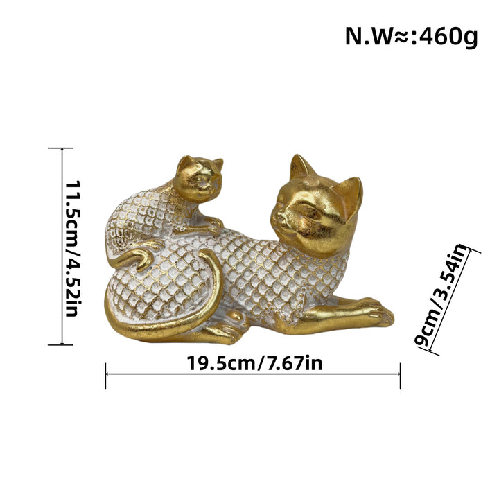 Decorative cat figurine