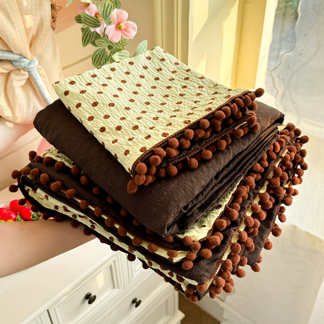 Playful Polka Dot Duvet Cover Set