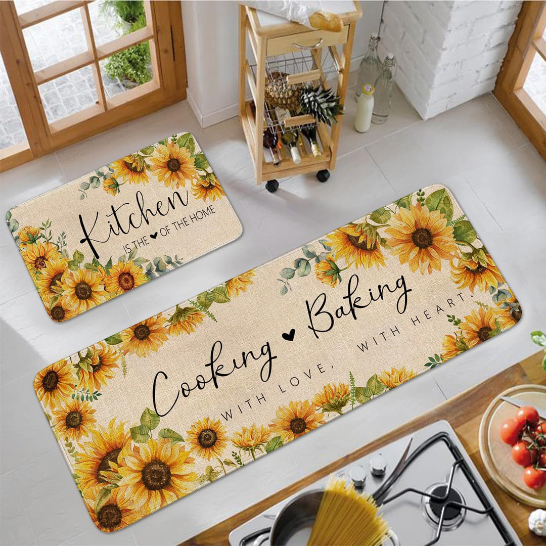 Wine-Themed Kitchen Runner Mat