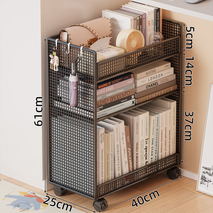 Versatile Mesh Storage Rack