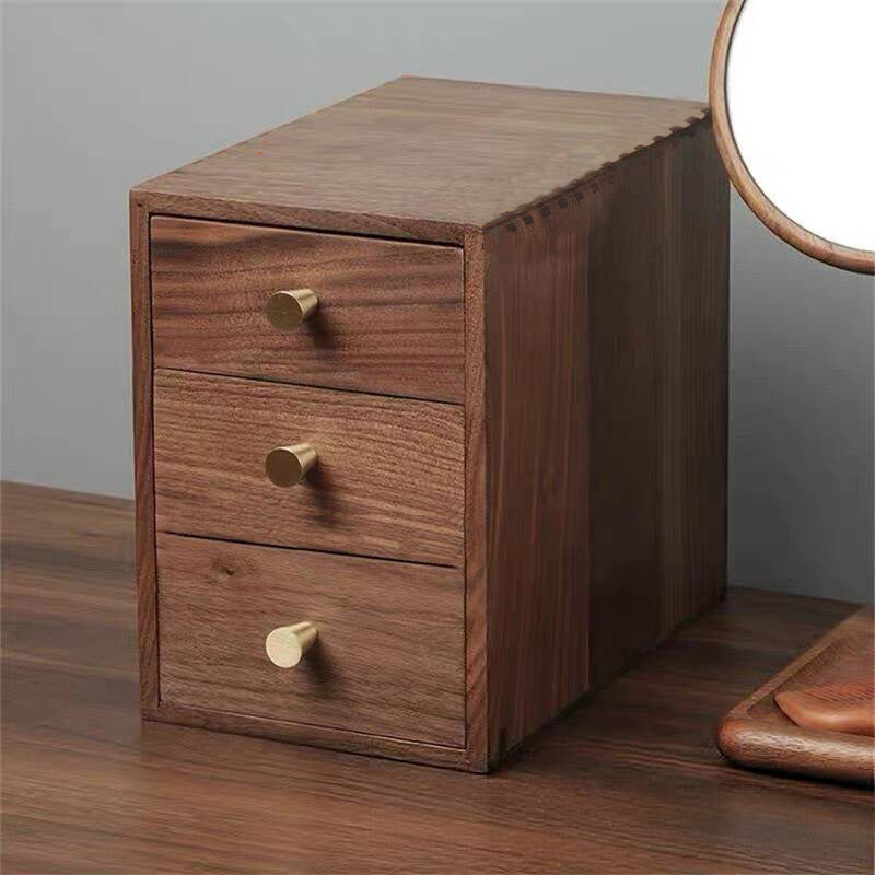 Wooden Drawer Storage Unit
