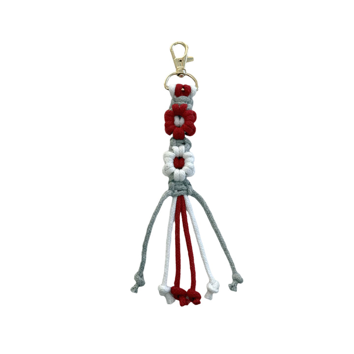Macrame Keychain with Tassel