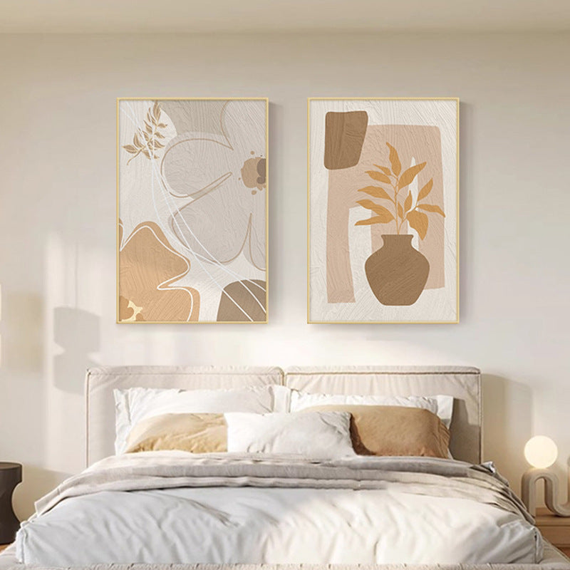 Floral Abstract Textured Wall Art
