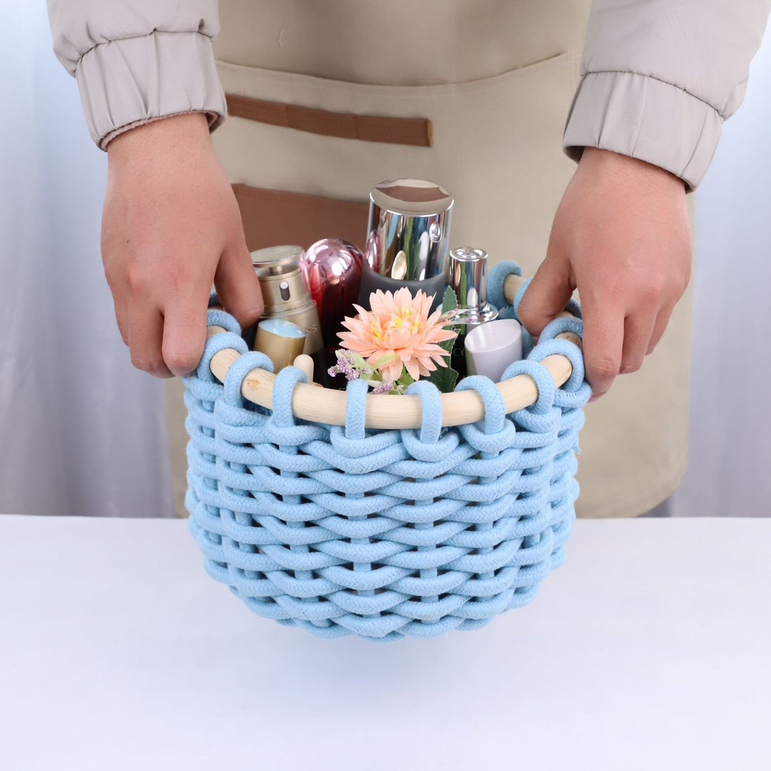 Playful storage basket in animal design