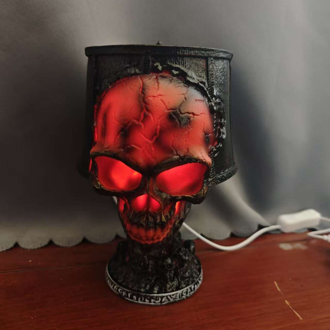 Decorative Skull Table Lamp
