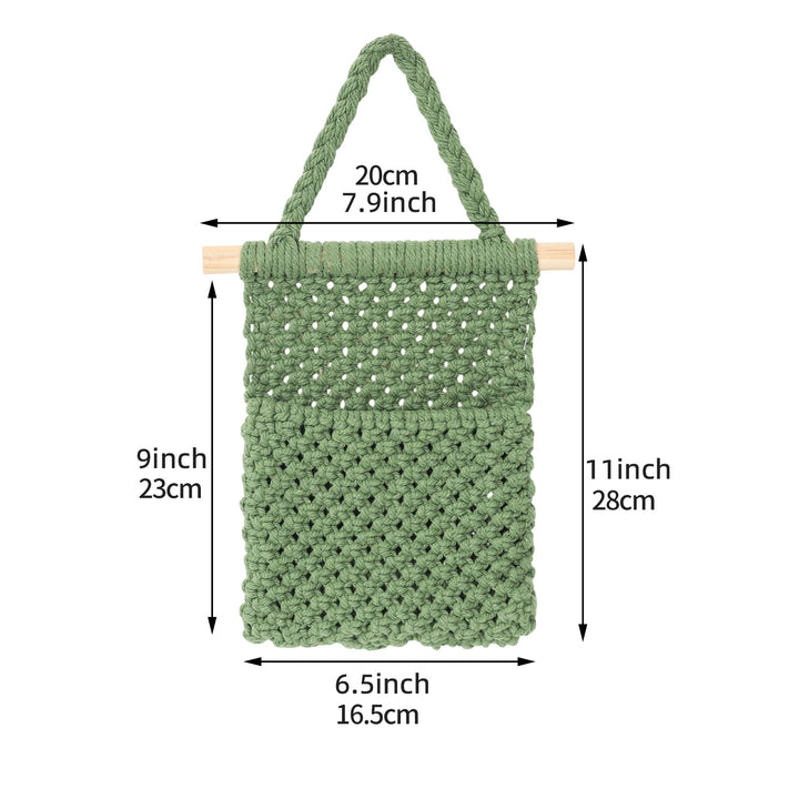 Macrame Wall Organizer