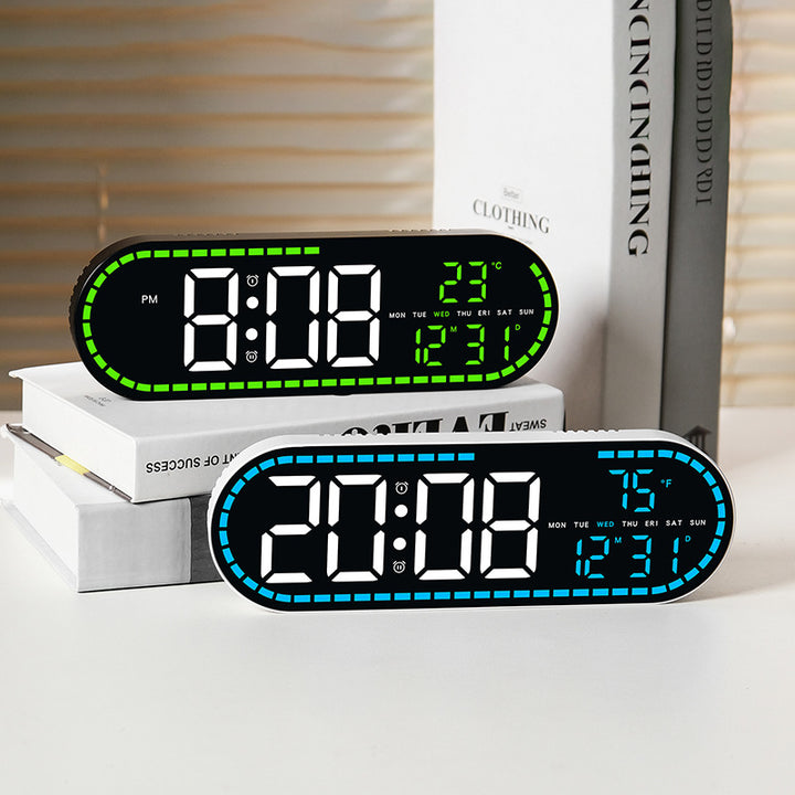 Digital multifunctional watch with large display