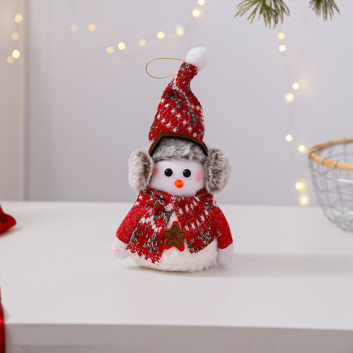 Decorative Snowman Figure