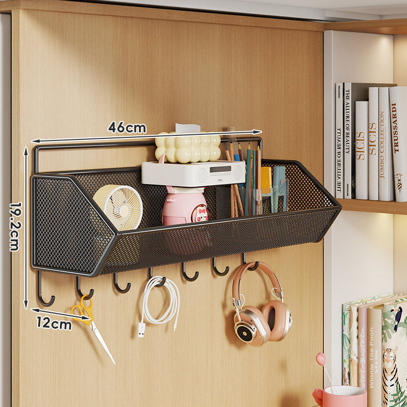 Over-Cabinet Mesh Hanging Storage Basket Shelf Organizer
