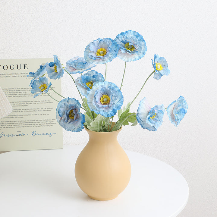 LadiesElegant Artificial Poppy Flower Bouquet