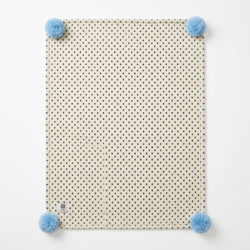 Textured Dot Plush Blanket