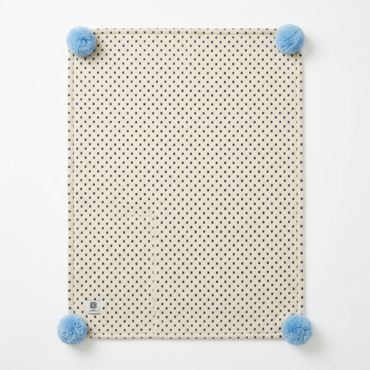 Textured Dot Plush Blanket
