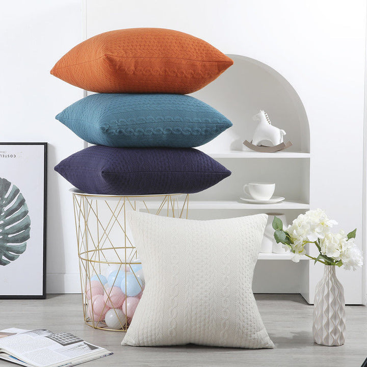 Textured Throw Pillow