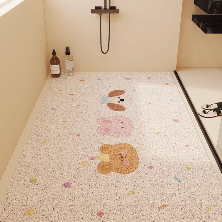 Playful Animal Themed Memory Foam Mat