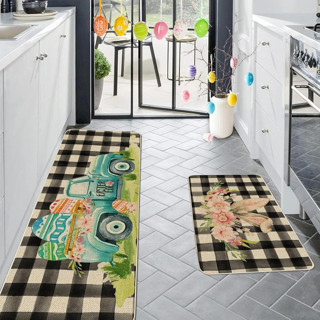 Children's Easter-Themed Kitchen Floor Mat