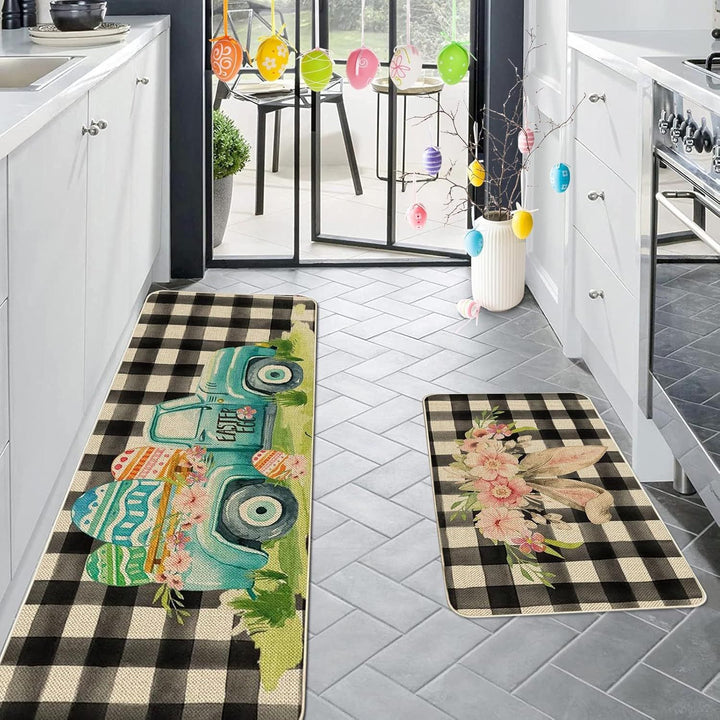 Children's Easter-Themed Kitchen Floor Mat
