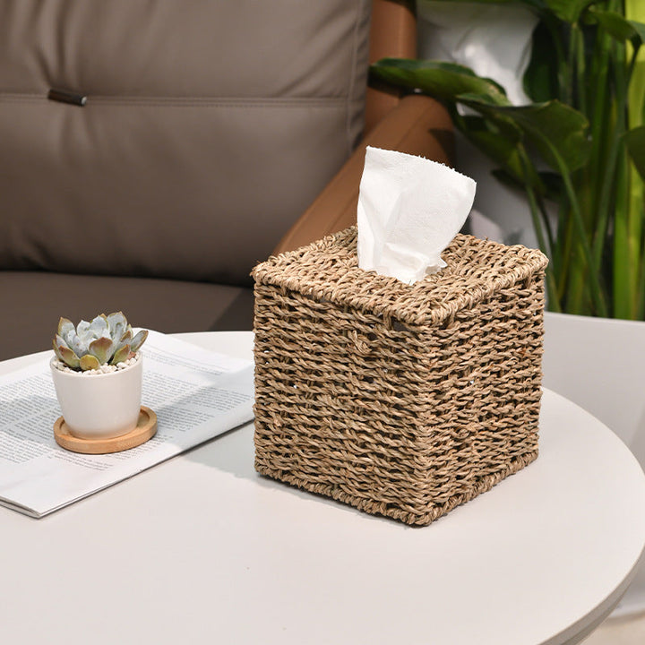 Handwoven Storage Cube