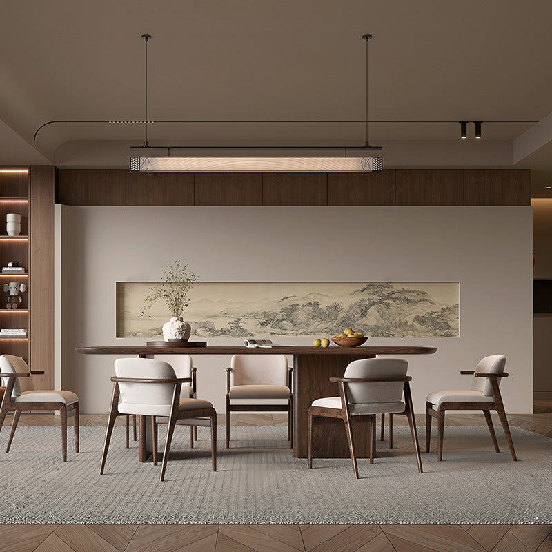 Modern linear pendant light