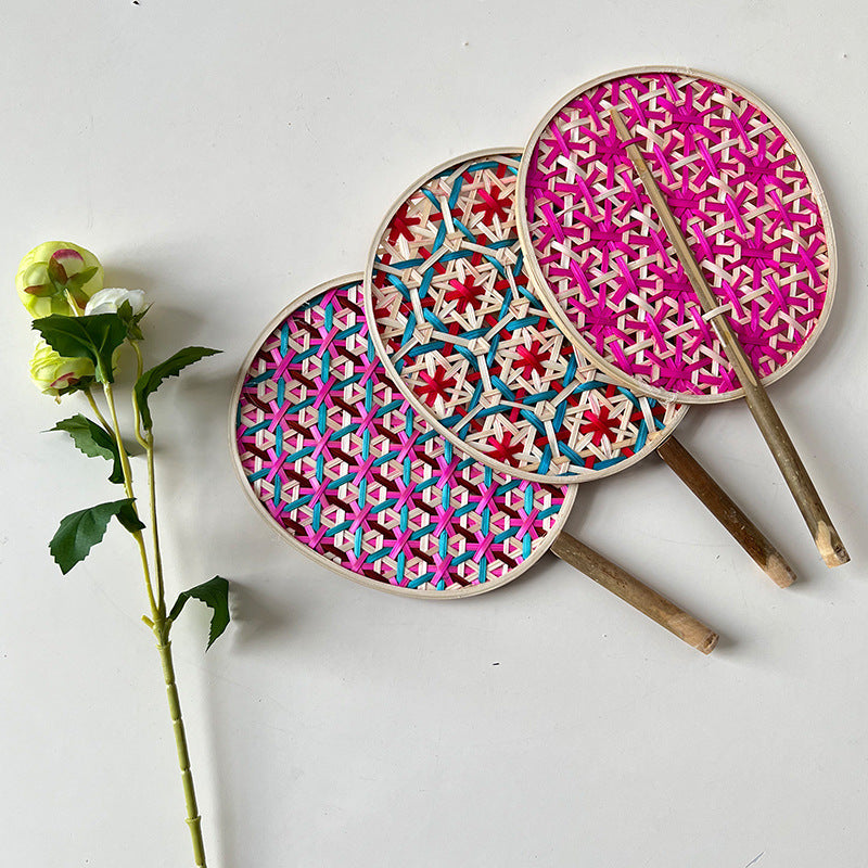 Handcrafted decorative fan