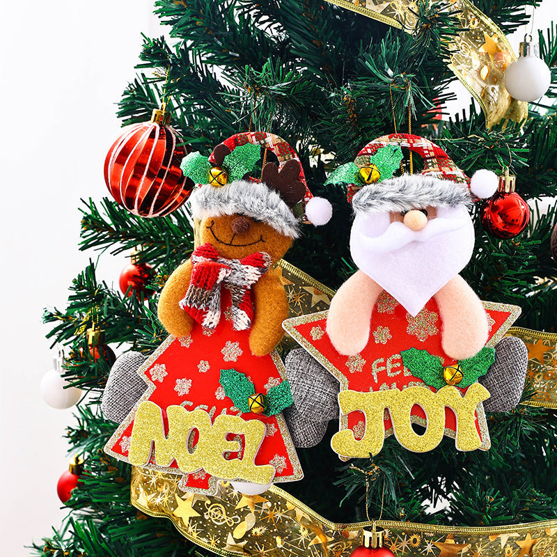 Decorative Christmas figure in snowman design
