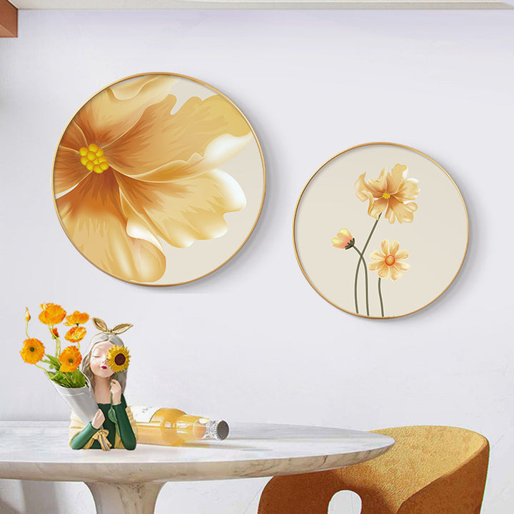 Floral Decorative Wall Plate