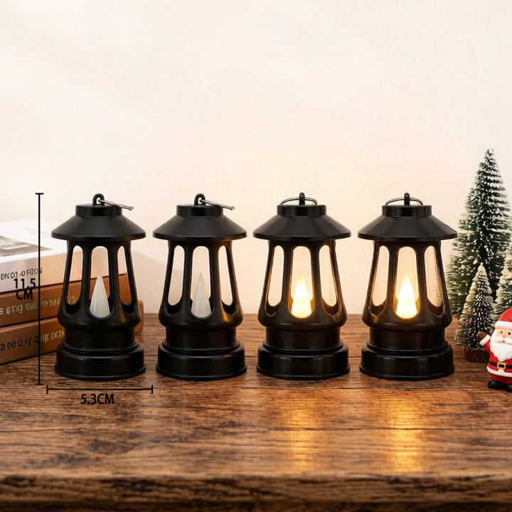 Nostalgic Oil Lantern with LED Lighting
